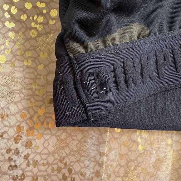 PINK Victorias Secret Army Print Ultimate Sports Bra Medium - Picture 4 of 6